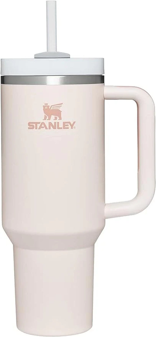 Stanley Quencher H2.0 Flowstate Stainless Steel Vacuum Insulated Tumbler with Lid and Straw for Water, Iced Tea or Coffee, 40 OZ/1.18L